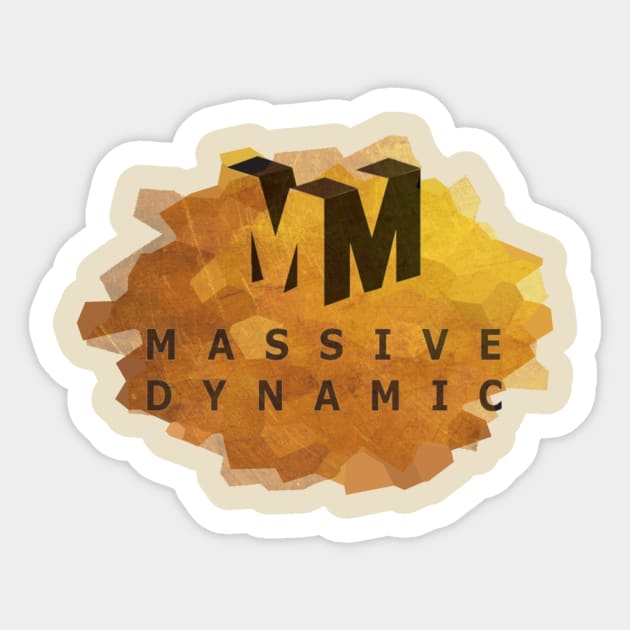 Massive Dynamic Amber Sticker by Thirrin